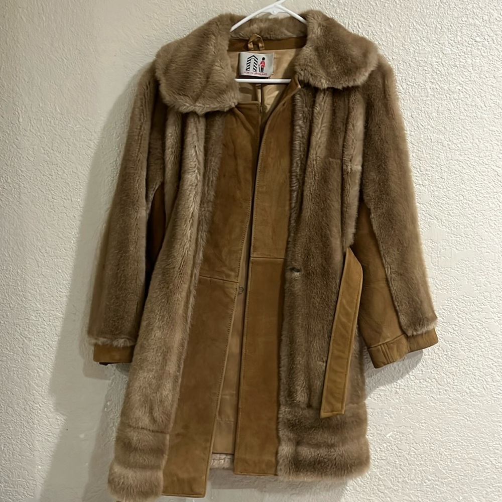 Vintage London leathers coat
